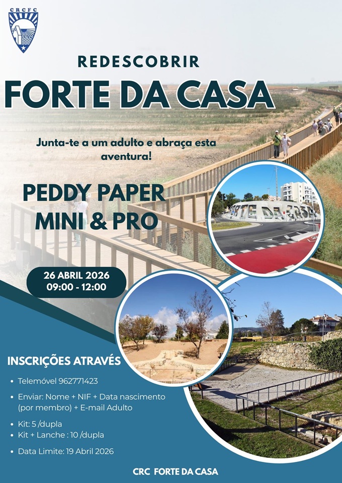 1° Peddy Paper CRC Forte da Casa