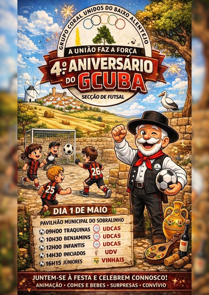 4º Aniversário do GCUBA Secção de Futsal
