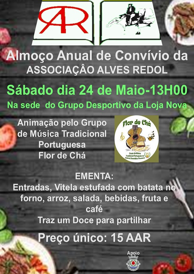 Almoço Anual de Convívio - Associação Alves Redol