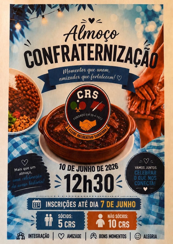 Almoço de Confraternização CR Subserra