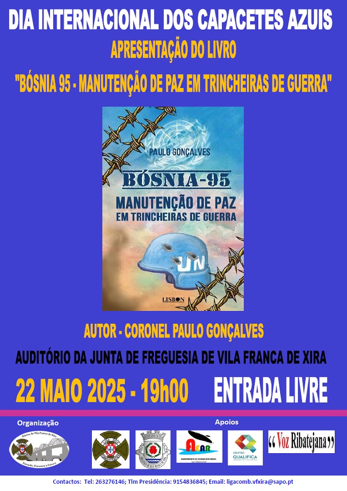 Apresentação de Livro - Bósnia 95 Manutenção de Paz em Trincheiras de Guerra