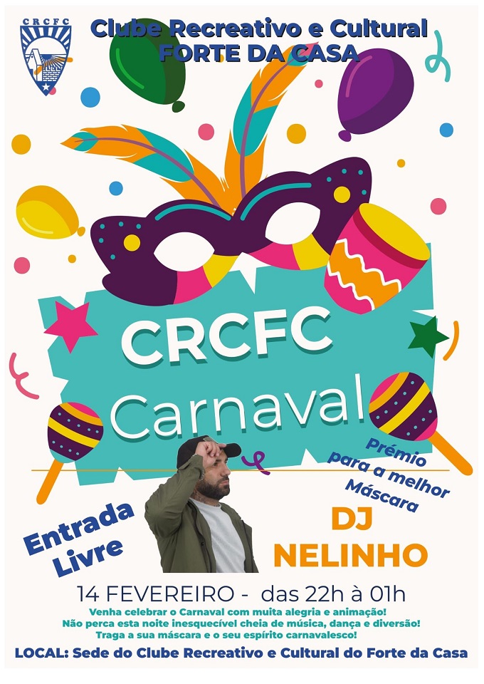 Carnaval no CRC Forte da Casa
