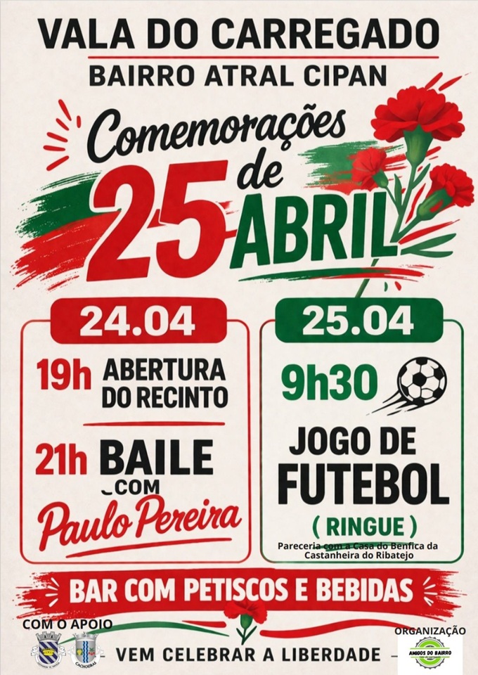 Comemorações do 5 de Abril - ADC Amigos do Bairro