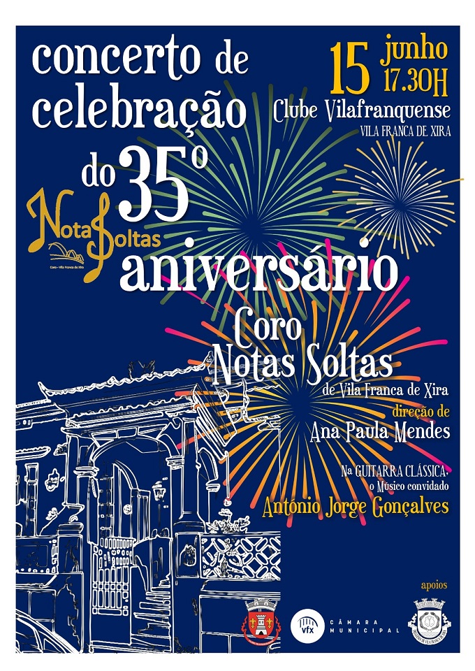 Concerto de Celebração do 35º Aniversário do Coro Notas Soltas