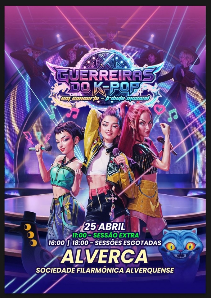 Guerreiras do Kpop em Concerto