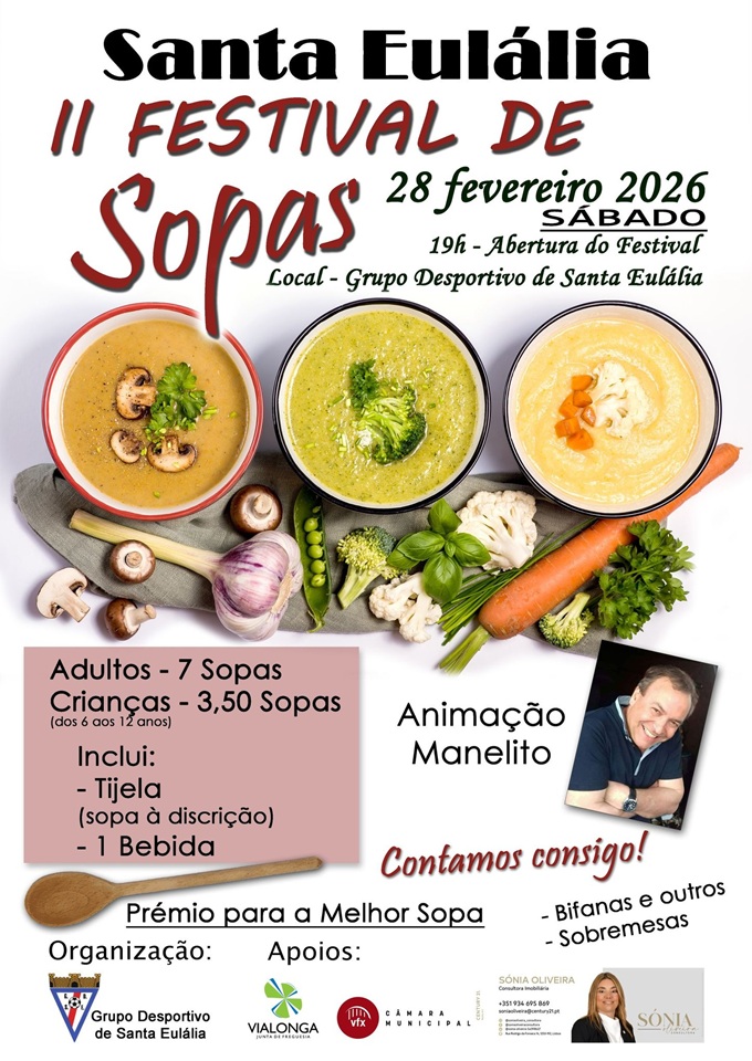 II Festival de Sopas  - Grupo Desportivo de Santa Eulália