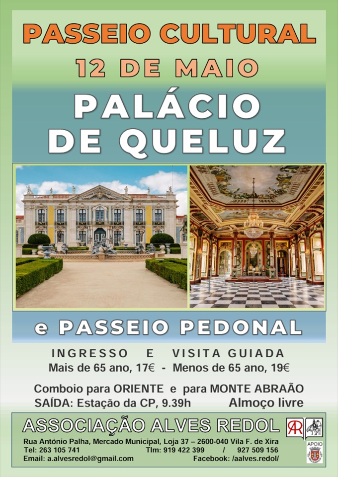 Passeio Cultural - Palácio de Queluz