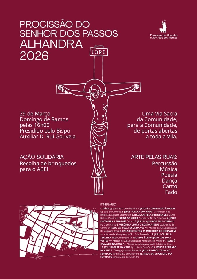 Procissão do Senhor dos Passos Alhandra 2026
