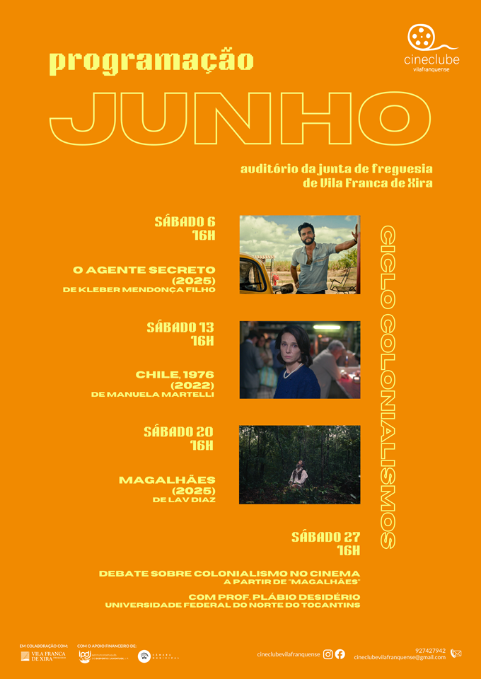 Programação de Junho - Cineclube Vilafranquense
