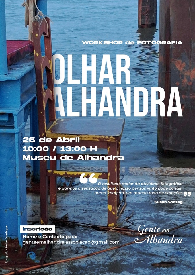 Workshop de Fotografia - Olhar Alhandra